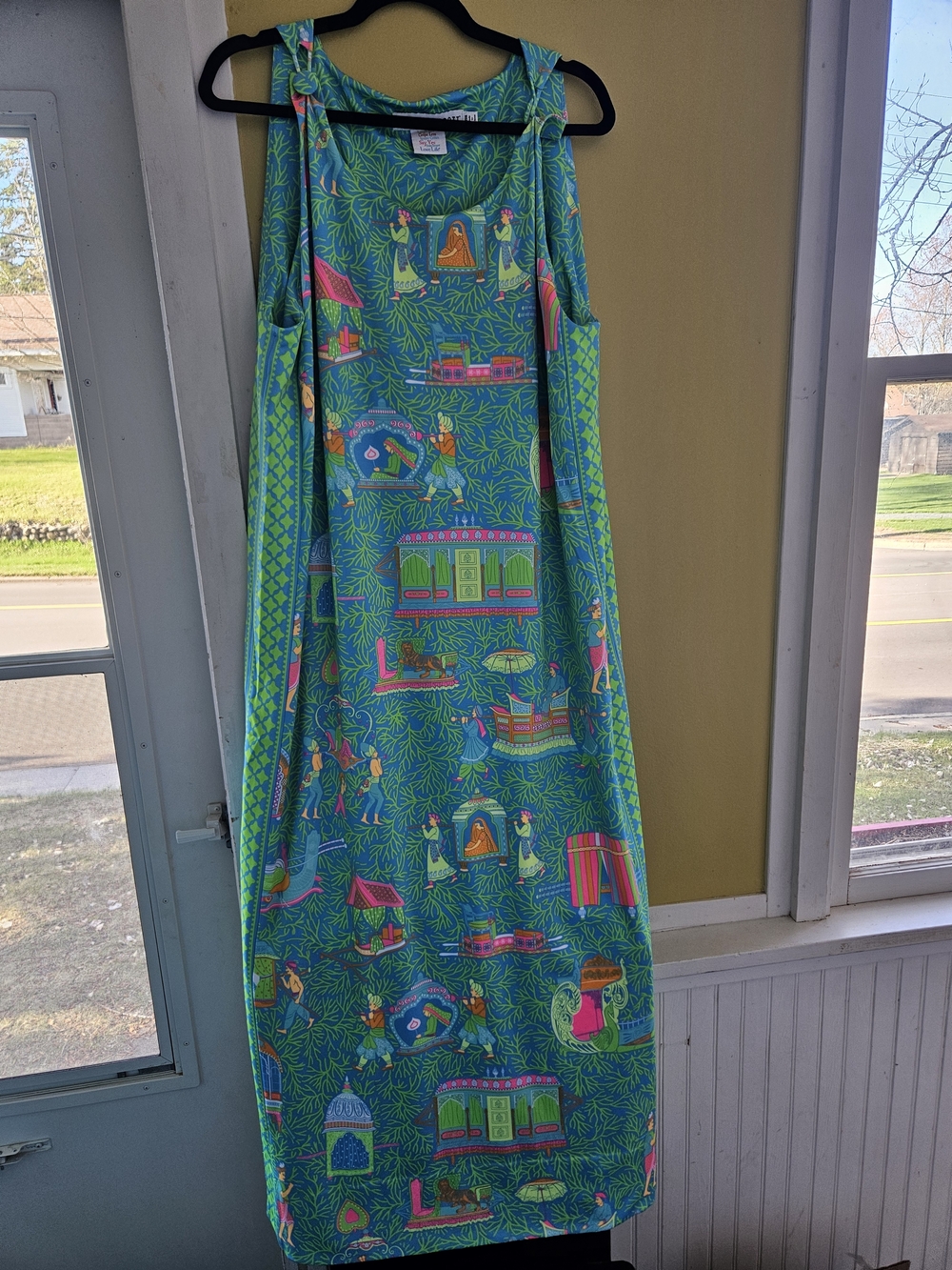 Gretchen Scott Designs Jersey Slick Maxi Dress XXXL Palanquin Party
